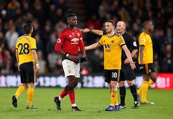 Manchester United was hunted down by Wolves