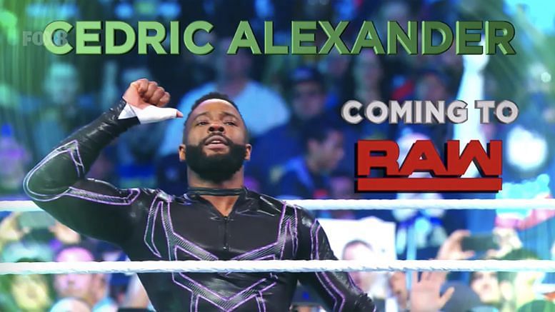 Cedric Alexander is coming to RAW