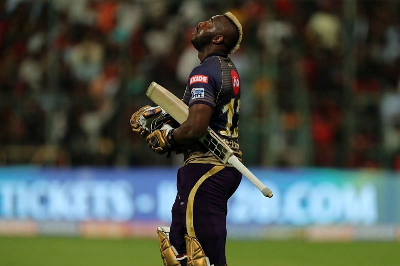 Russell was brilliant and turned the fortunes of the match with his 48 off 13 balls. (Image Courtesy: IPLT20)