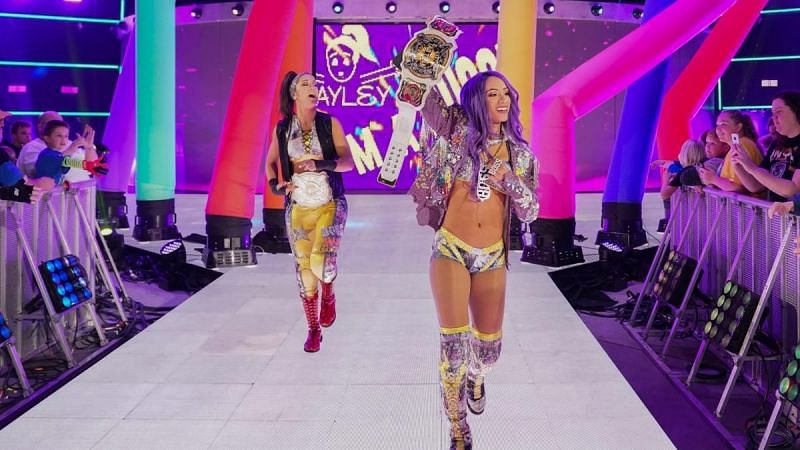 Sasha Banks could shift her focus on Becky after losing the tag team titles at WrestleMania