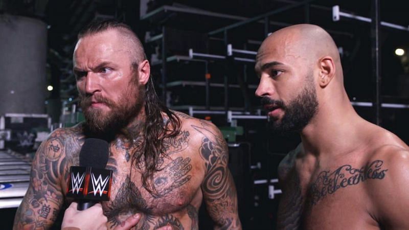 Aleister Black and Ricochet