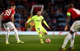 Lionel Messi's ridiculous skill move that won Barca the game against United
