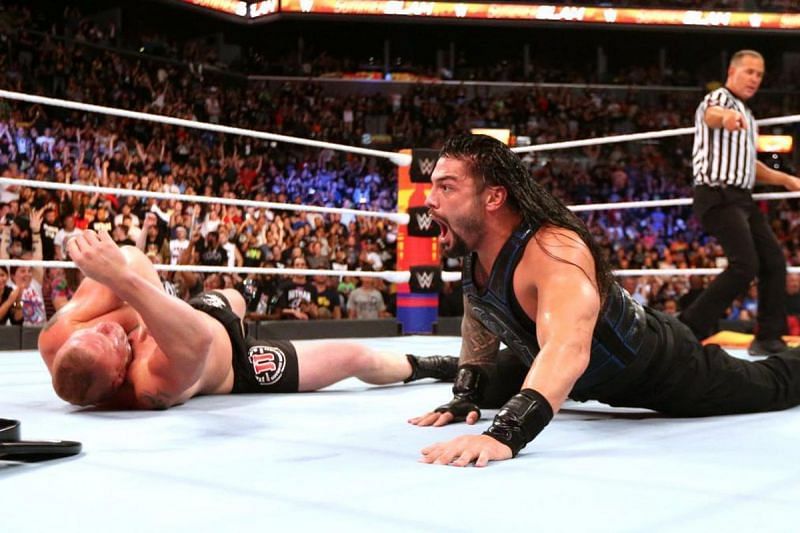 Roman Reigns was the one to end Lesnar&#039;s 504 days reign as the Universal Champion!