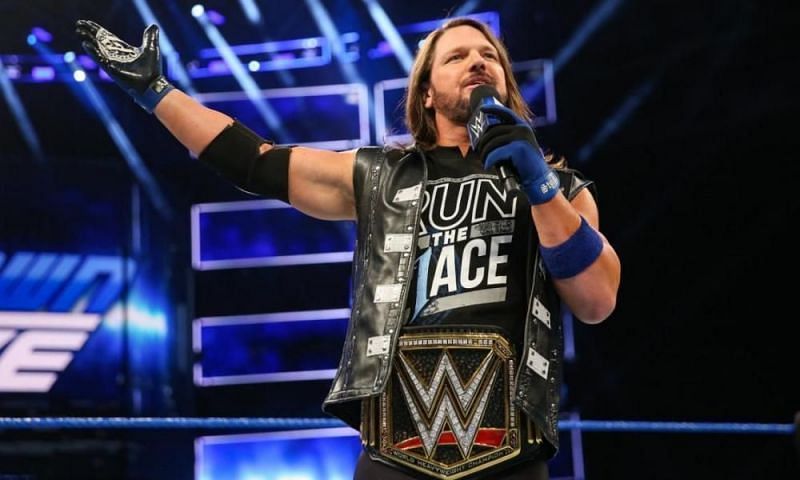 AJ Styles was the WWE Champion for more than a year