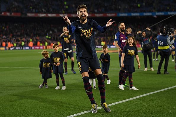 Pique managed a staggering 93% passing completion rate.
