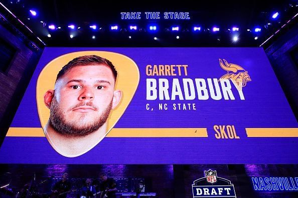 Garrett Bradbury&#039;s name is called