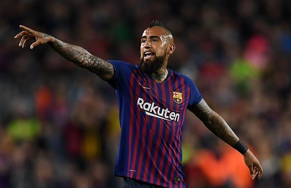 Arturo Vidal commanded the game and enabled a win for Barcelona.