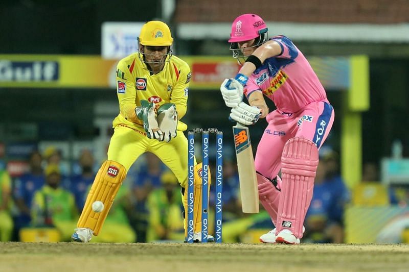 Smith got going but failed to convert it into a big score against CSK. (Image Courtesy: IPLT20)