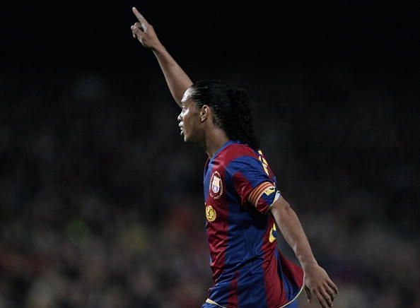 Ronaldinho scored a lot of free kicks both at club and international levels