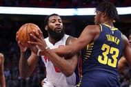 Drummond, in action against the Indiana Pacers' Myles Turner, must be efficient and defensively aware