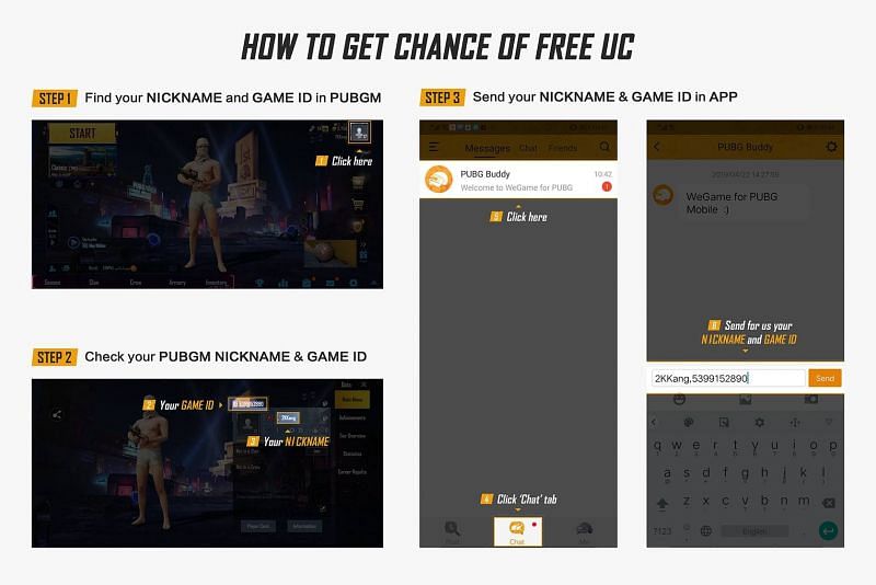 Want to earn free UC in PUBG Mobile?