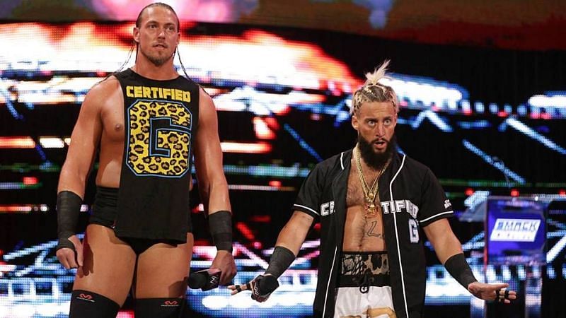 The wrestlers formerly known as Big Cass and Enzo Amore invaded the G1 supershow.