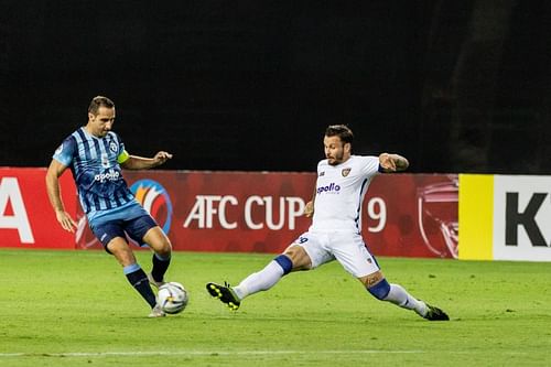 Chris Herd of Chennaiyin was awarded the Man of the Match