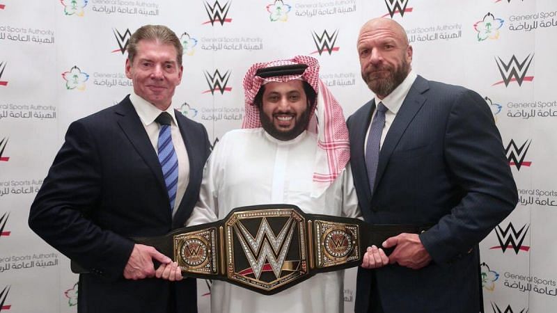 Triple H has to wrestle in Saudi Arabia as long as he can