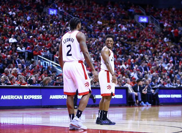 Kawhi Leonard and Kyle Lowry dominated for the Raptors