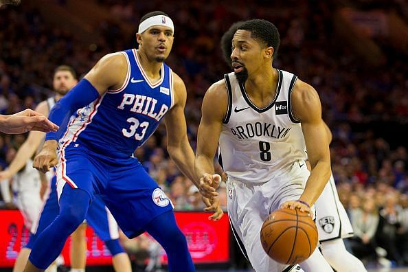 Tobias Harris and Spencer Dinwiddie