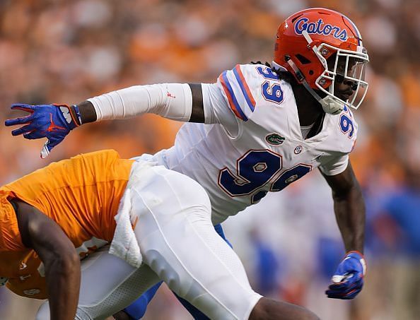 Jachai Polite was finally snapped up in Round 3 of the 2019 NFL Draft