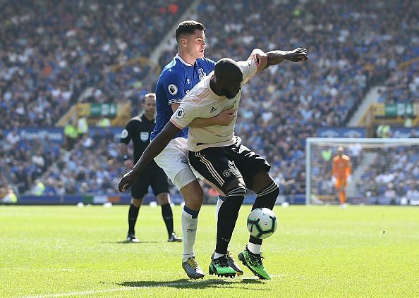 Romelu Lukaku was back to his worst against Everton