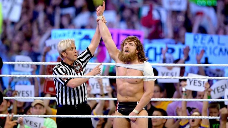 Daniel Bryan won the WWE World Heavyweight Championship at WrestleMania 30