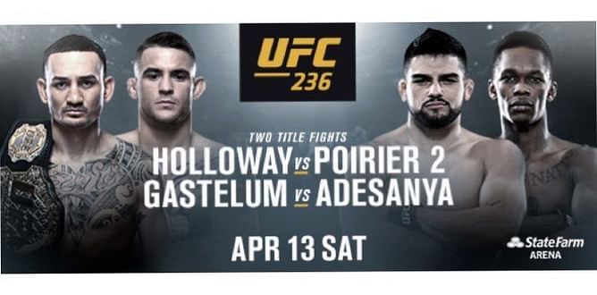 UFC 236: Holloway vs. Poirier 2 - Predictions and Picks