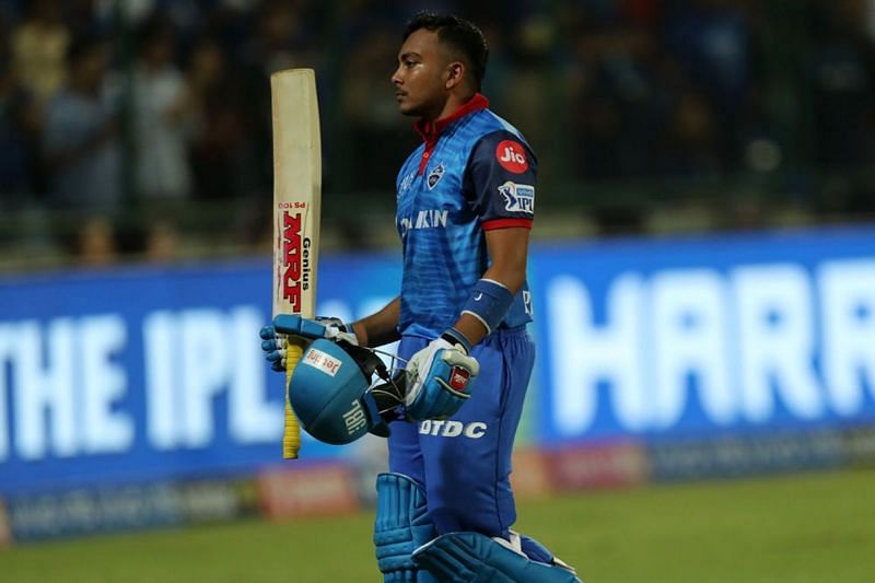 Prithvi Shaw (Image courtesy: IPLT20/BCCI)