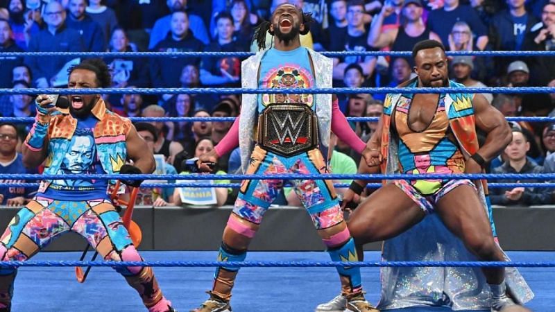 9 days after capturing the WWE Championship at WrestleMania, Kofi Kingston and the New Day are riding high.