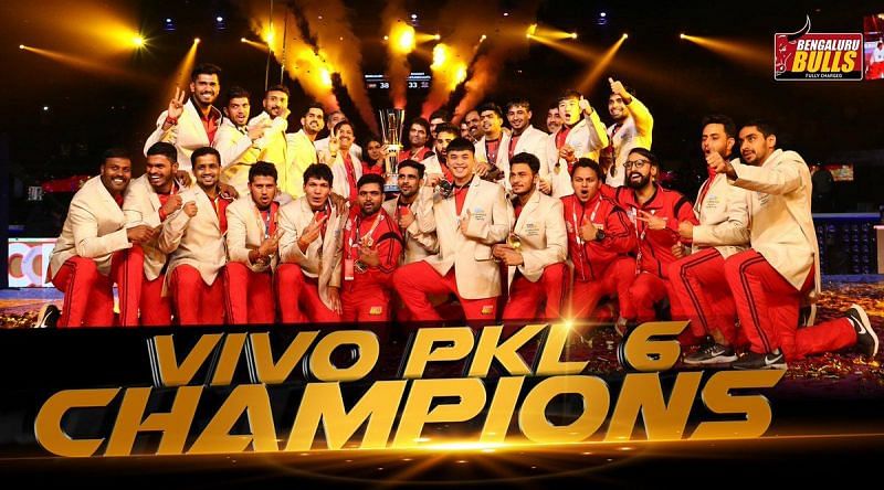 Have the Bulls done enough to retain the title? (PC: Bengaluru Bulls Twitter handle)
