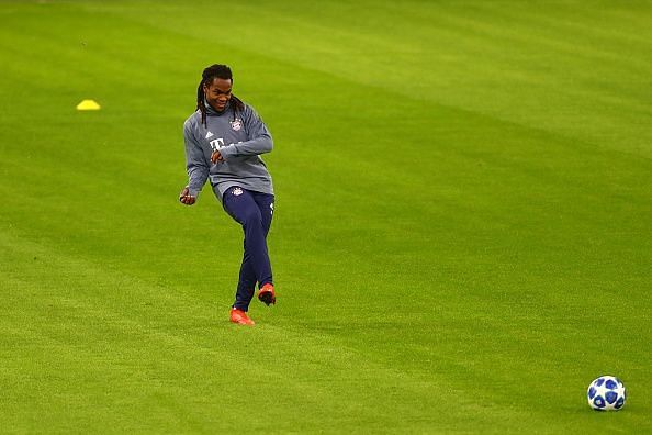 Renato Sanches during an FC Bayern Muenchen - Training Session