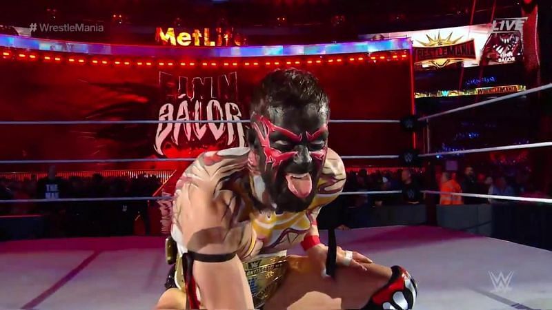 Finn Balor needed to win the match and the title and he surely did