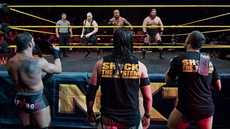 SAnitY and the Undisputed Era waged an epic war over the NXT Tag Team Titles