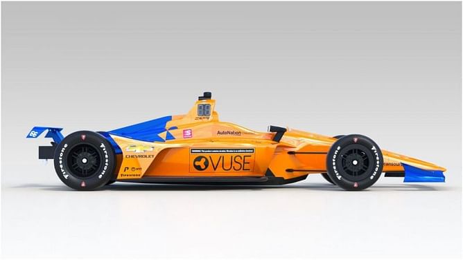 LOOK: McLaren unveil Alonso's Indy 500 car