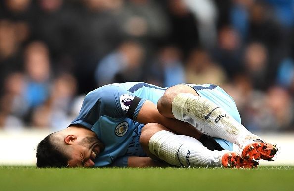 Sergio Aguero Injury