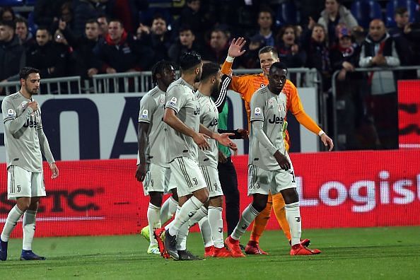 Juventus brushed aside Cagliari