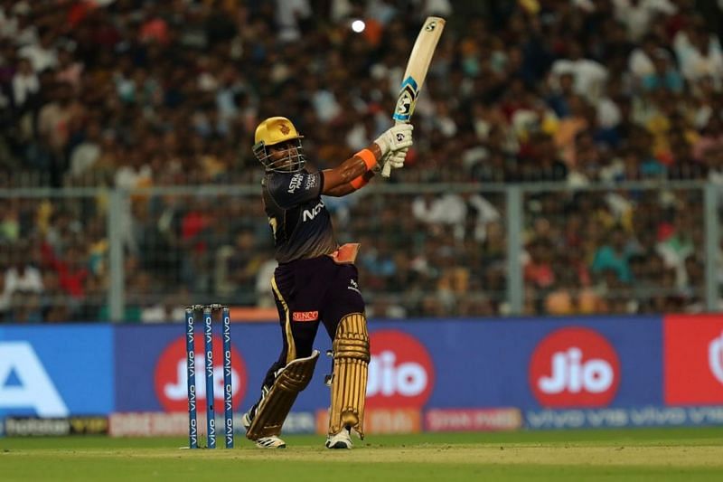 Robin Uthappa, their best batsman after Andre Russell. (Image courtesy: BCCI/iplt20.com)