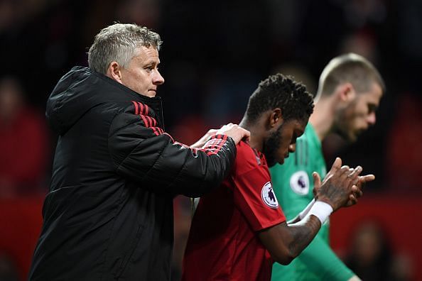 Manchester United players look out of sorts at the moment.