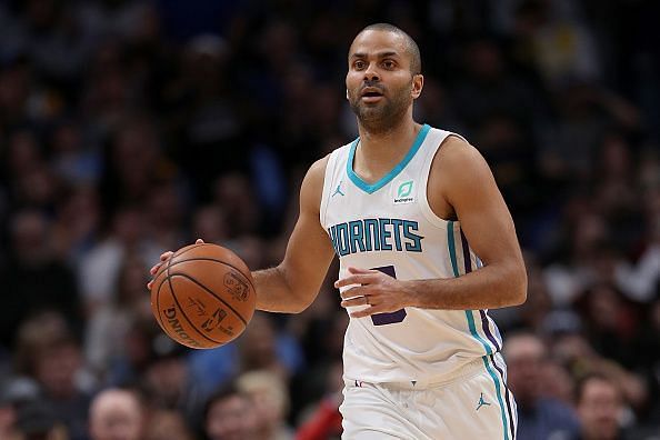 Tony Parker has not featured for the Hornets since March 16th