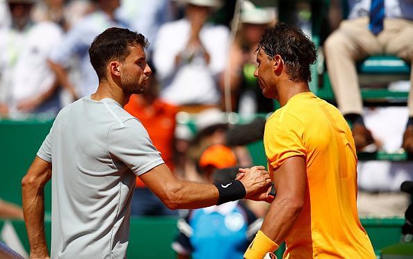 Monte Carlo Masters 2018: Nadal and Dimitrov after their semifinal clash