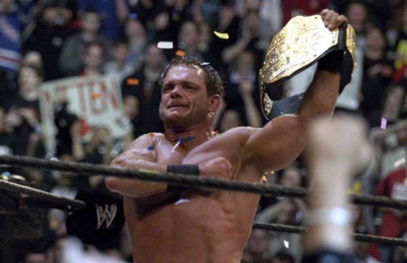 Benoit with the World Title