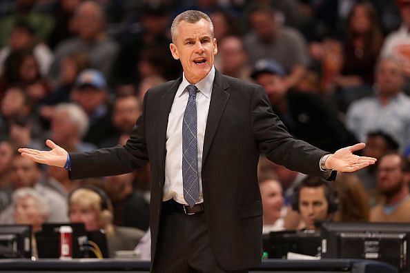 Billy Donovan has failed to win a playoff series since 2016
