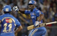 Dwayne Smith's 3-ball stunner sealed the game for MI (Picture courtesy: iplt20.com)