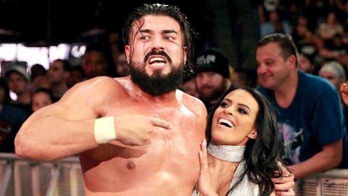 Uh oh! Andrade has messed up here!
