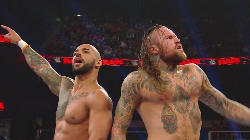 Black and Ricochet joined the main roster earlier this year as a face tag team.