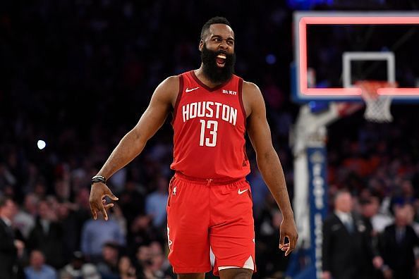 James Harden and the Houston Rockets will take on the Brooklyn Nets