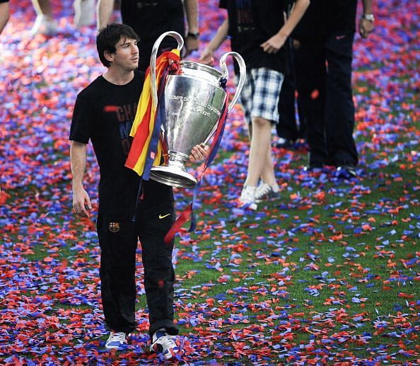 Barcelona Return Home Victorious With Champions League Trophy Barcelona 2010-11 UEFA Champions League Champions