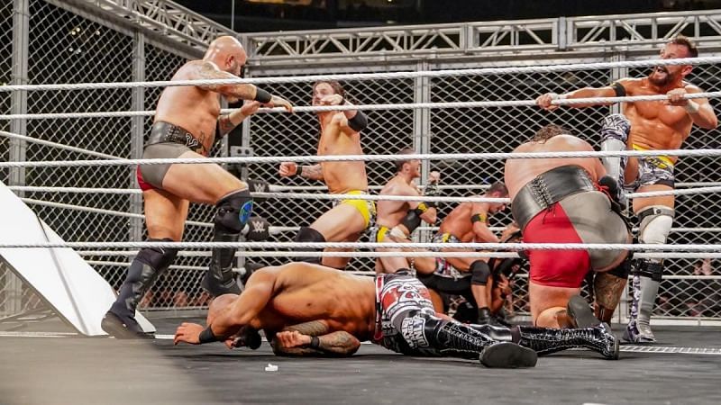 The WarGames match at NXT TakeOver: WarGames 2018