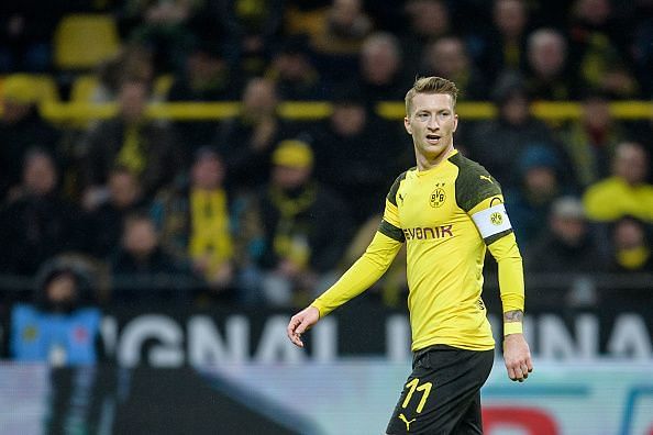 Marco Reus could remove himself from this list if Borussia Dortmund win the Bundesliga this season!