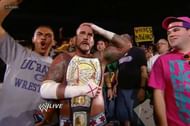 CM Punk was roughed up by some fans, then did some roughing up of his own.