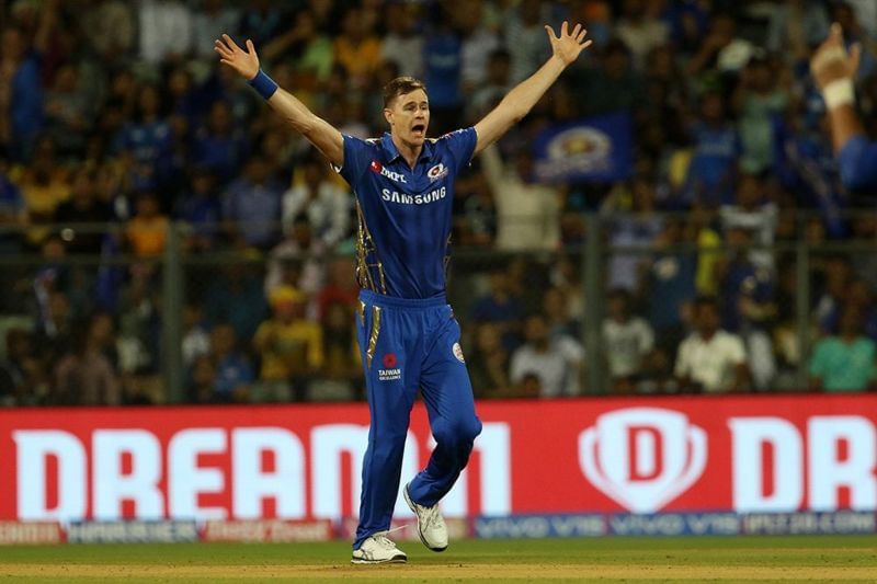 Jason Behrendorff - A wicket off the fourth ball in IPL( Image Courtesy IPL T20.com/BCCI)