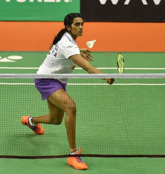 Singapore Open: Sindhu in semis, Saina exits