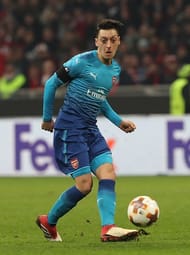 Mesut Ãzil was the star player at the San Siro